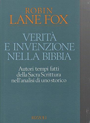 Verità e invenzione nella Bibbia - Robin Lane Fox - copertina