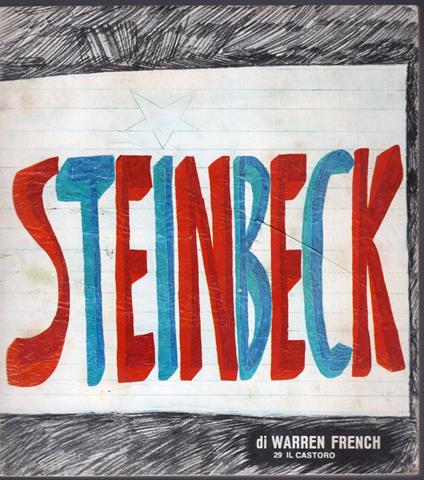 Steinbeck ( John ) Il Castoro - rivista mensile n. 29 / 1977 - copertina
