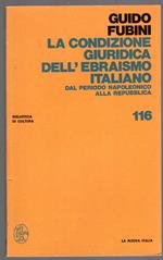 La condizione giuridica dell'ebraismo italiano: dal periodo napoleonico alla Repubblica