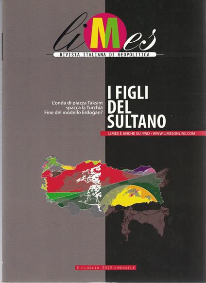 Limes. I figli del sultano - copertina