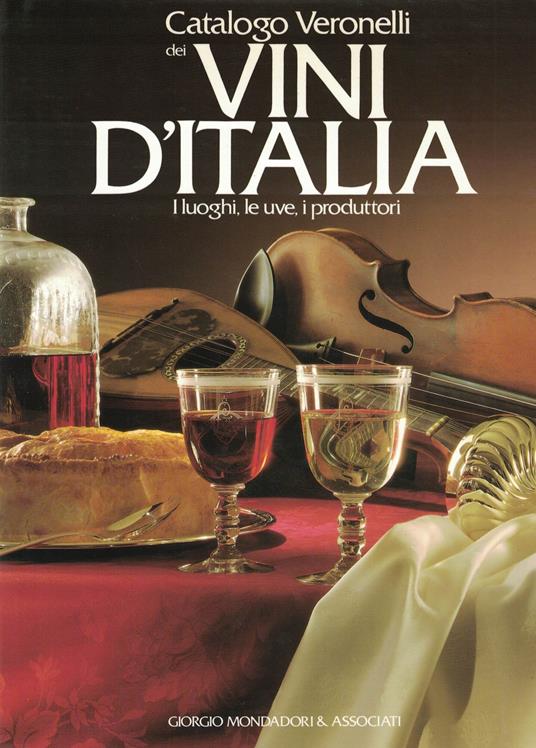 Catalogo Veronelli dei vini d'Italia - Luigi Veronelli - copertina