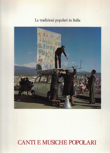 Canti e musiche popolari - Roberto Leydi - copertina