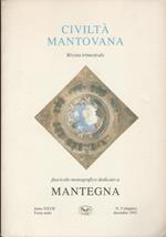 CIVILTà MANTOVANA Rivista trimestrale fascicolo monografico dedicato a MANTEGNA