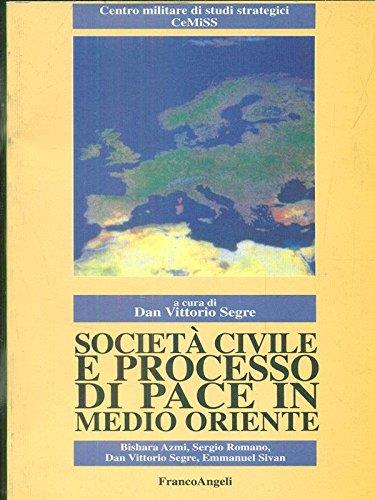 SocietÃ  civile e processo di pace in Medio Oriente - copertina