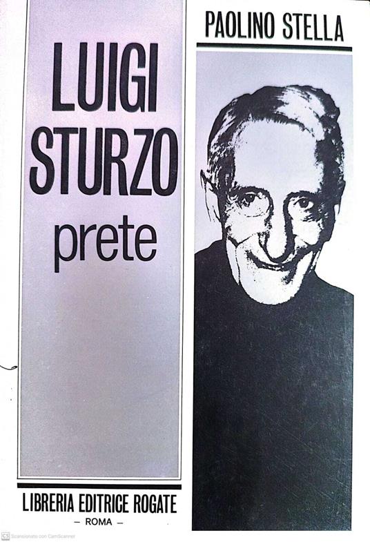 LUIGI STURZO prete - Paolino Stella - copertina