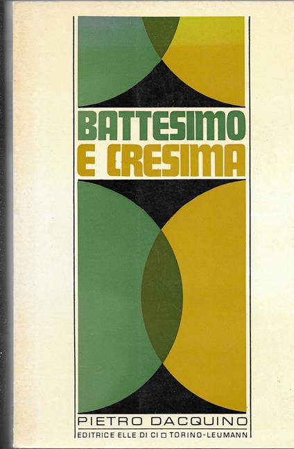 Battesimo E Cresima - copertina