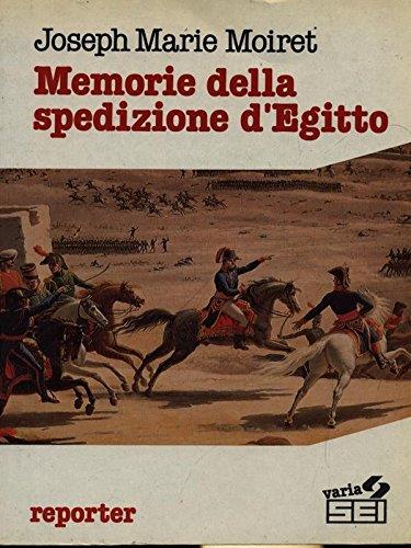 Memorie della spedizione d'Egitto - copertina