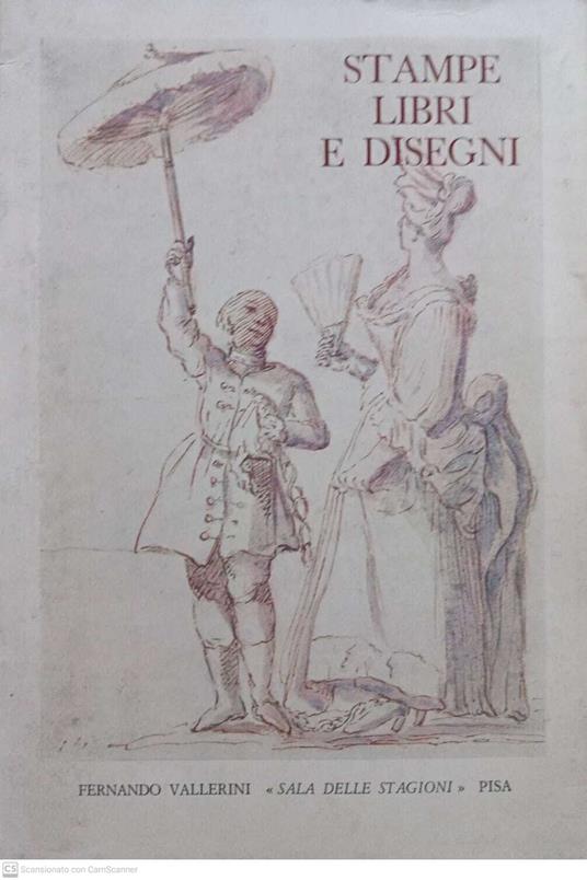 Stampe libri e disegni - Fernando Vallerini - copertina