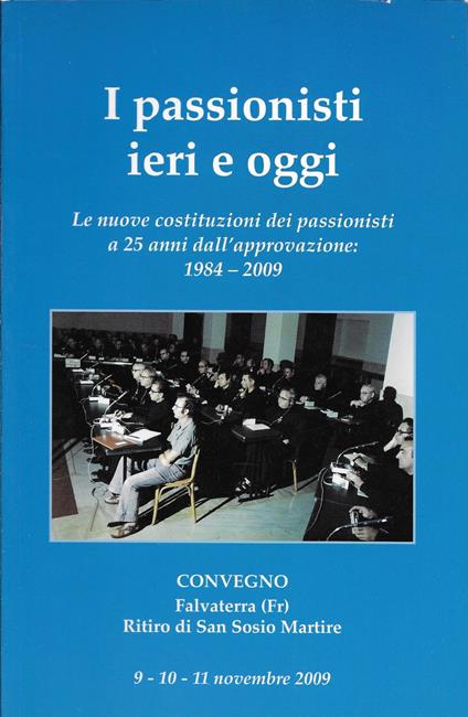 I Passionisti Ieri E Oggi - copertina