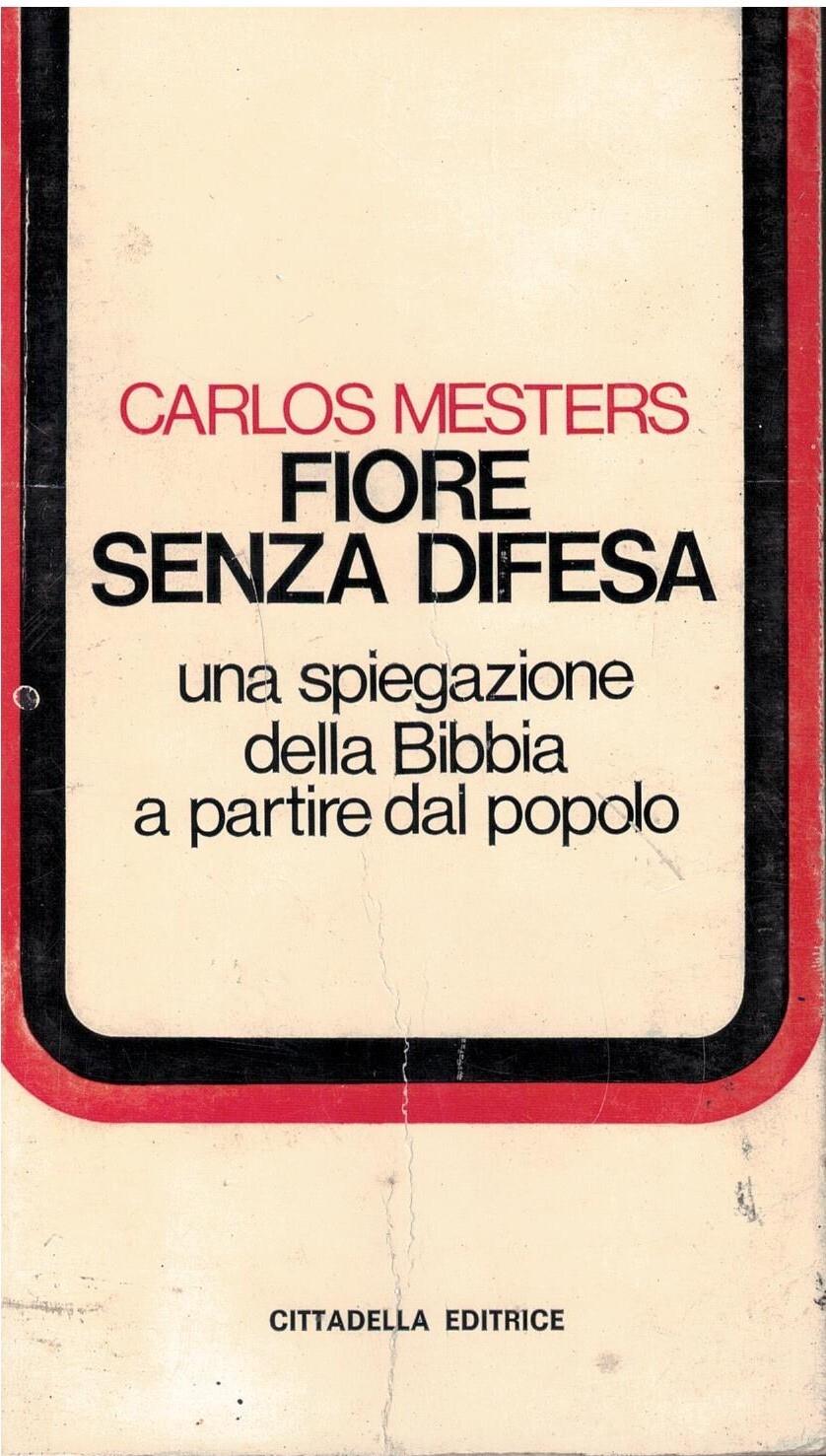 FIORE SENZA DIFESA. Una spiegazione della Bibbia a partire dal popolo
