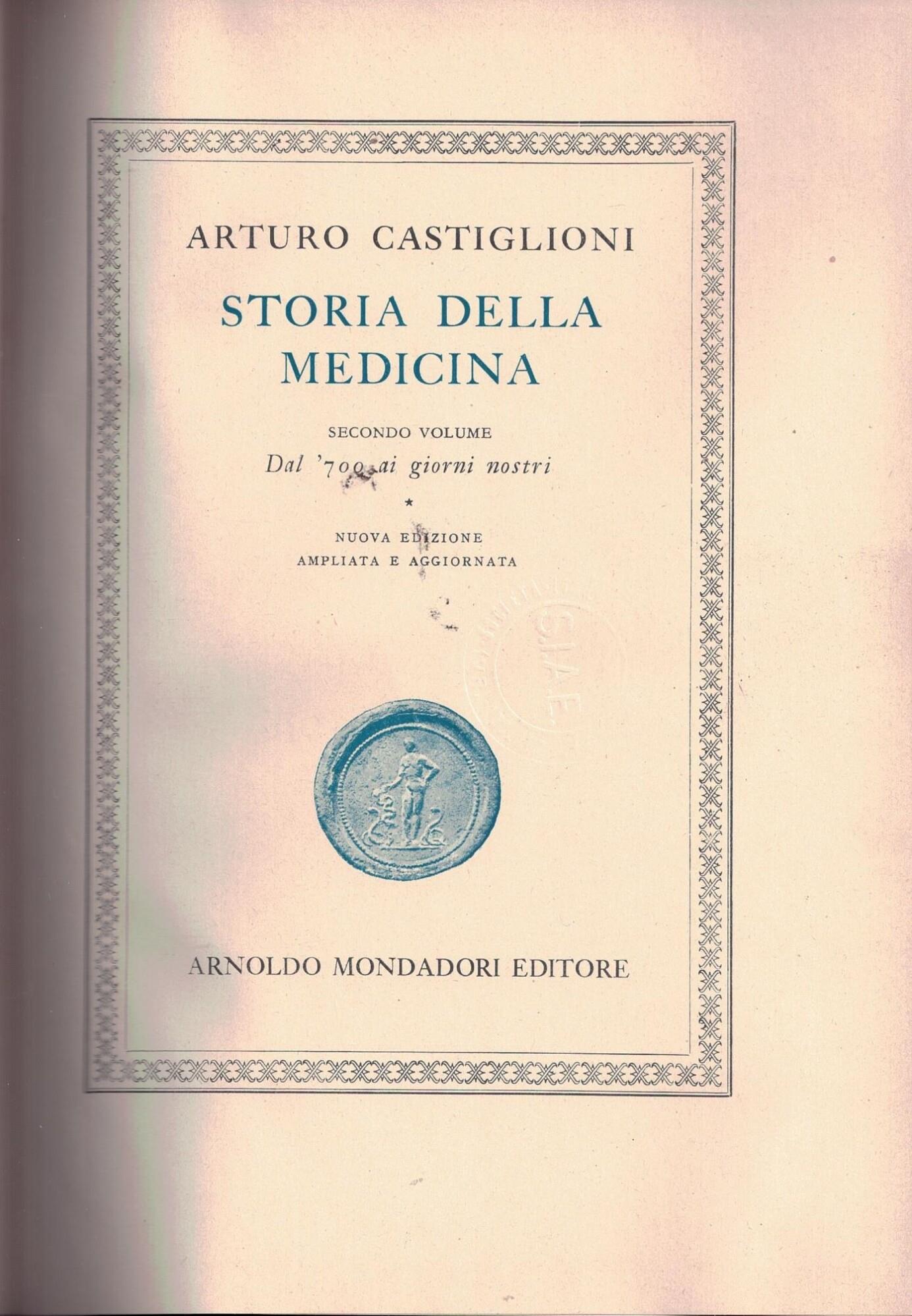 Storia Della Medicina