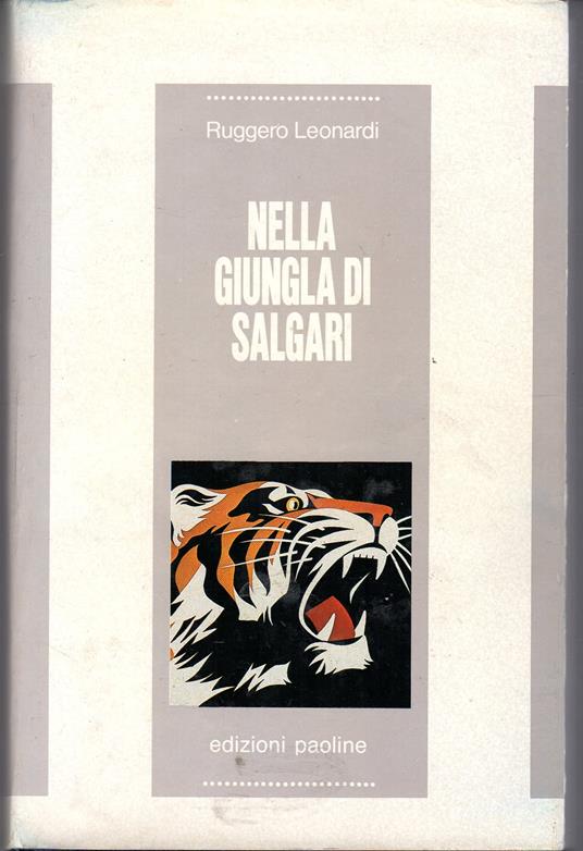 Nella giungla di Salgari - Ruggero Leonardi - copertina