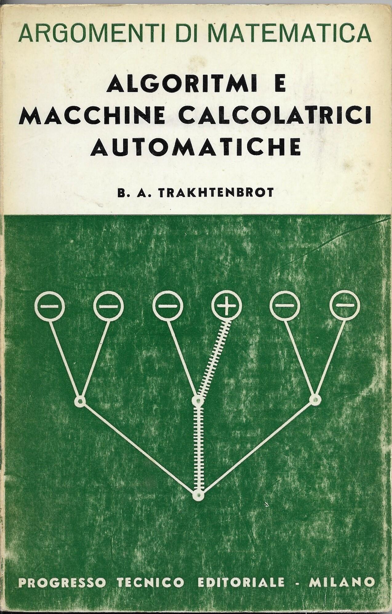 Algoritmi e macchine calcolatrici automatiche