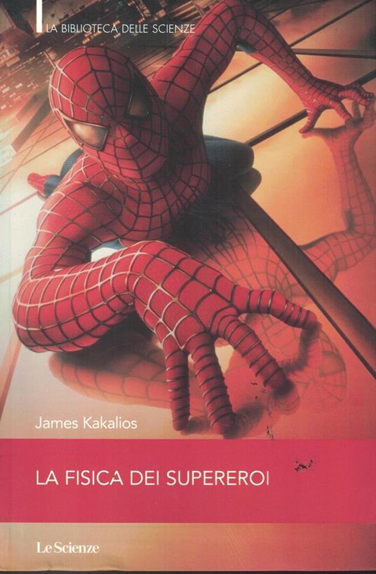 La fisica dei supereroi - copertina