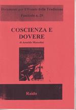 Coscienza E Dovere