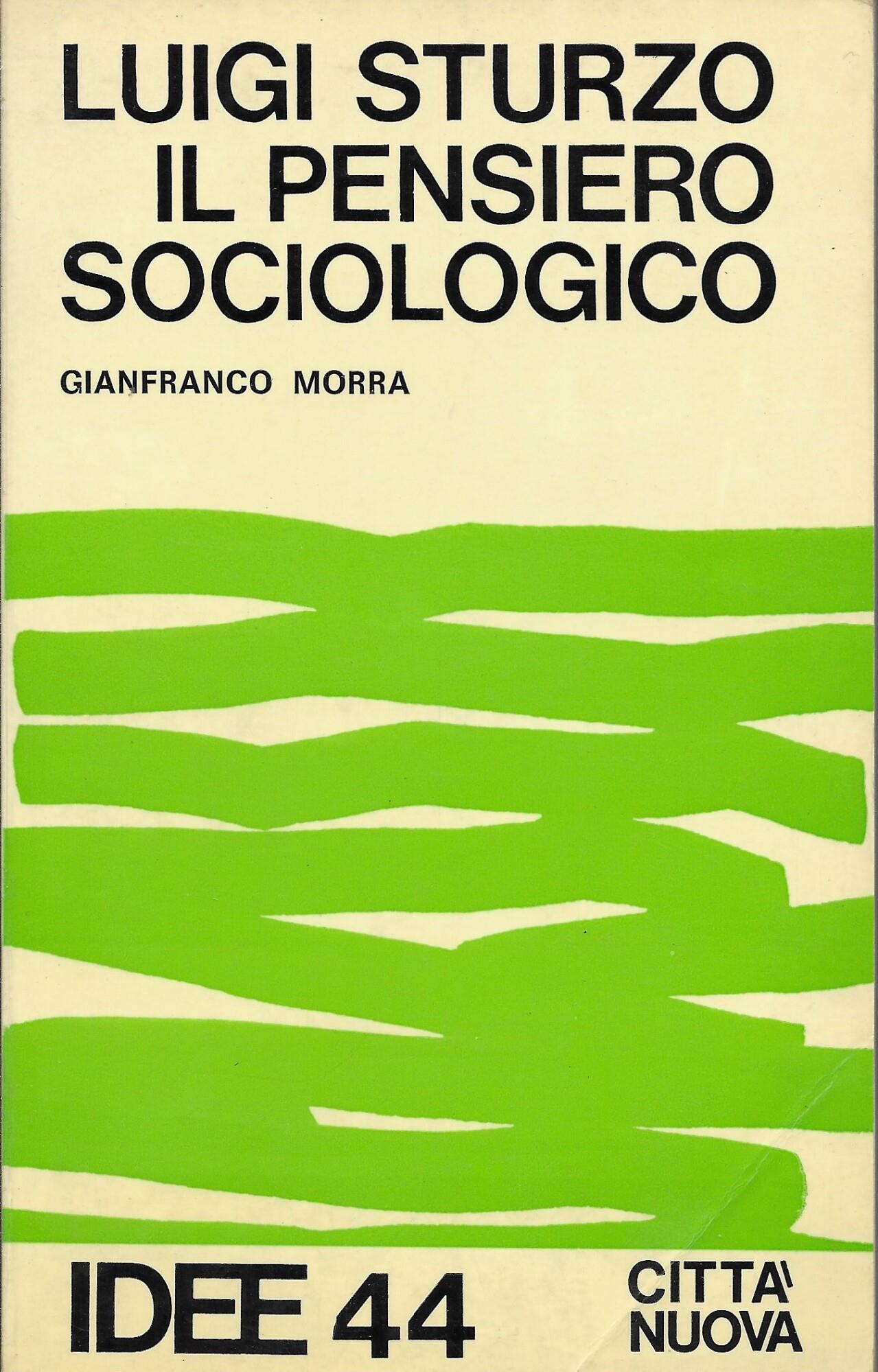 Luigi Sturzo Il Pensiero Sociologico