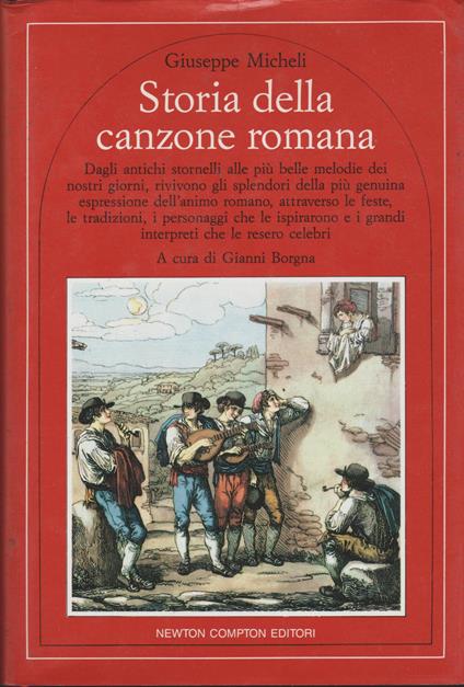 Storia della canzone romana ed 1989 - copertina