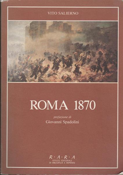 Roma 1870 - Vito Salierno - copertina