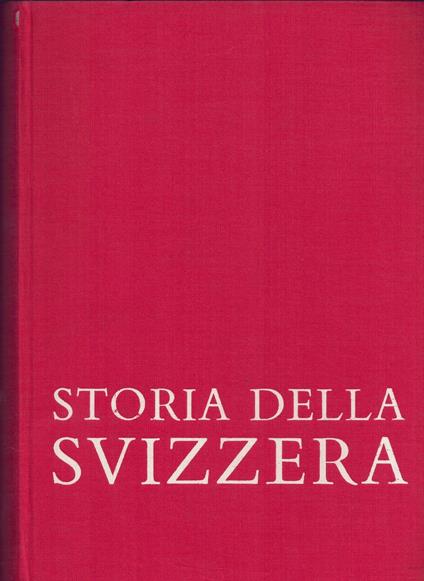 Storia della svizzera 2 vv - copertina