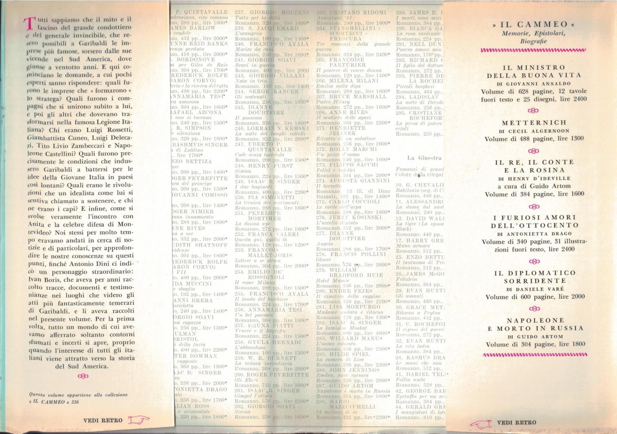 Gli anni di Garibaldi in Sud America 1836-1848