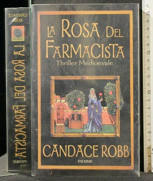 La rosa del farmacista - Candace Robb - copertina
