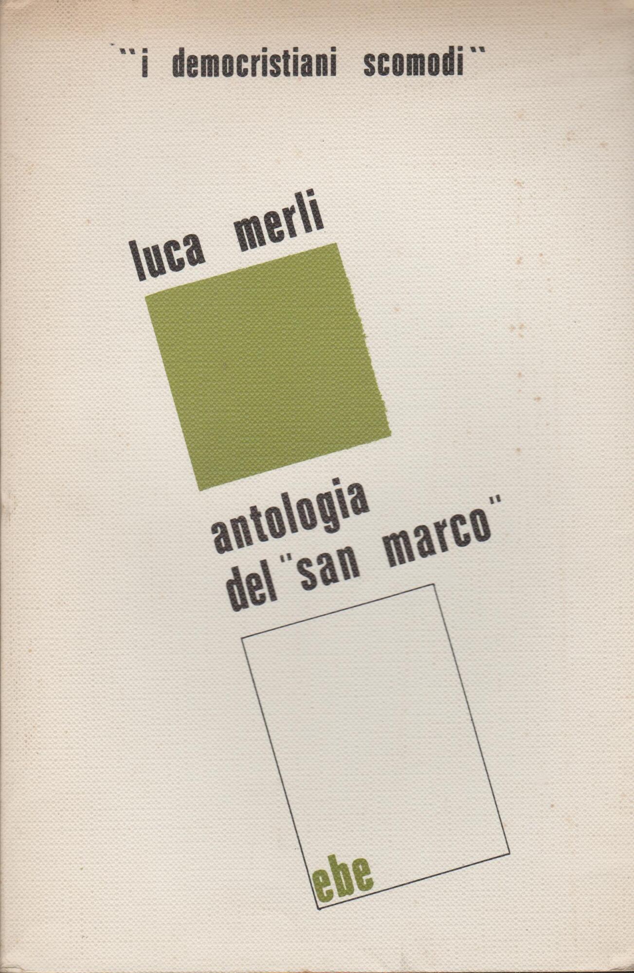 Antologia del "San Marco"