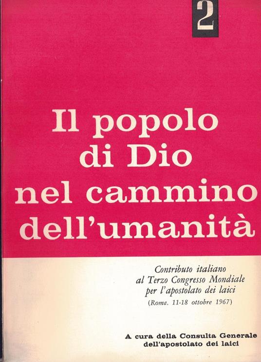 Il Popolo Di Dio Nel Cammino Dell'Umanità - copertina