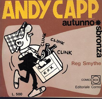 Andy Capp autunno sbronza - Reg Smythe - copertina