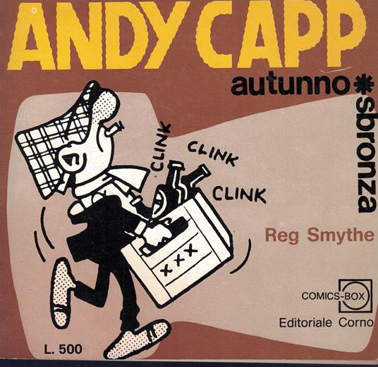 Andy Capp autunno sbronza - Reg Smythe - copertina