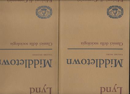 Middletown - 2 VOLUMI- - Robert Lynd - copertina