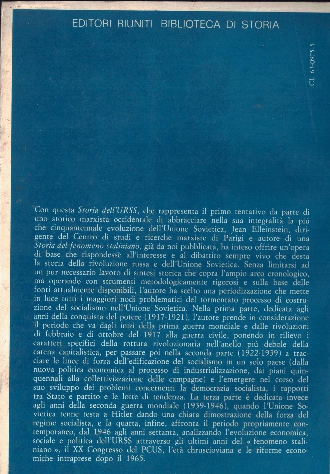 Storia Dell'Urss