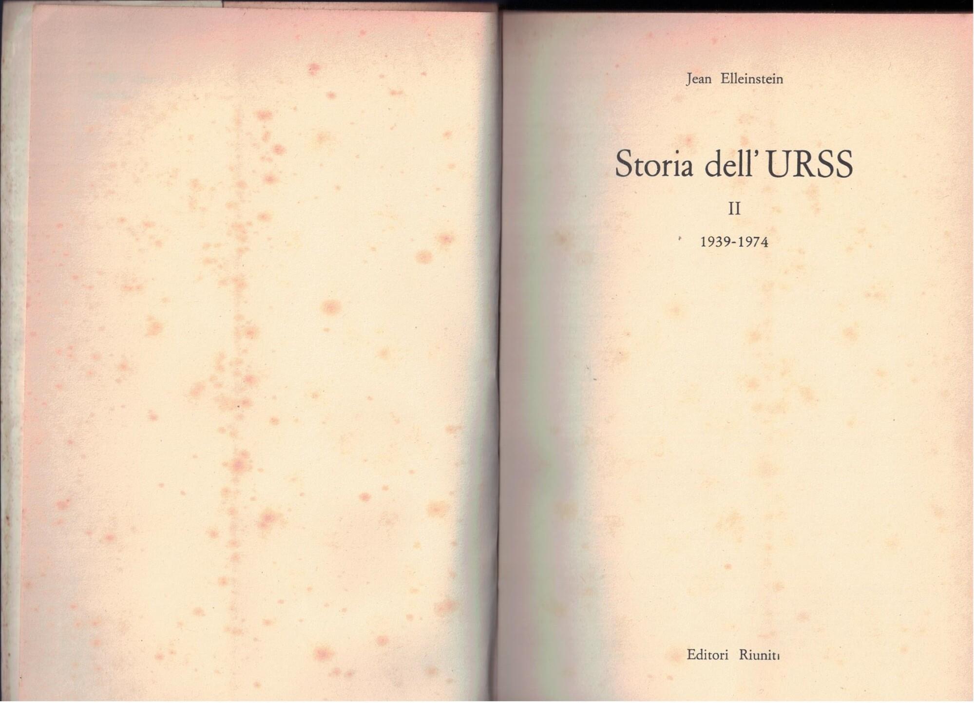 Storia Dell'Urss