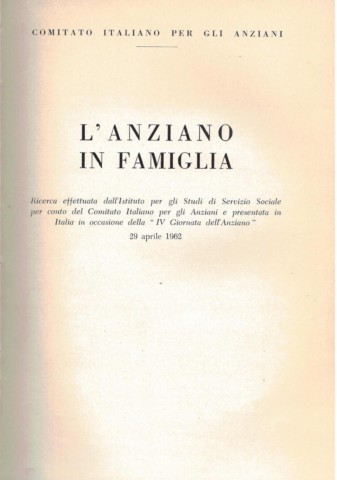 L' Anziano In Famiglia