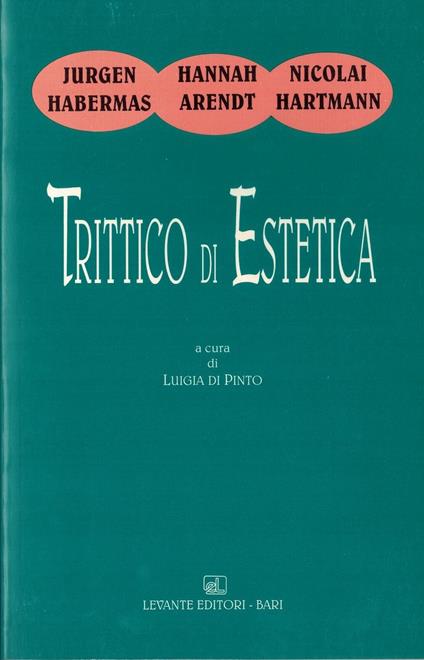 Trittico di Estetica - copertina