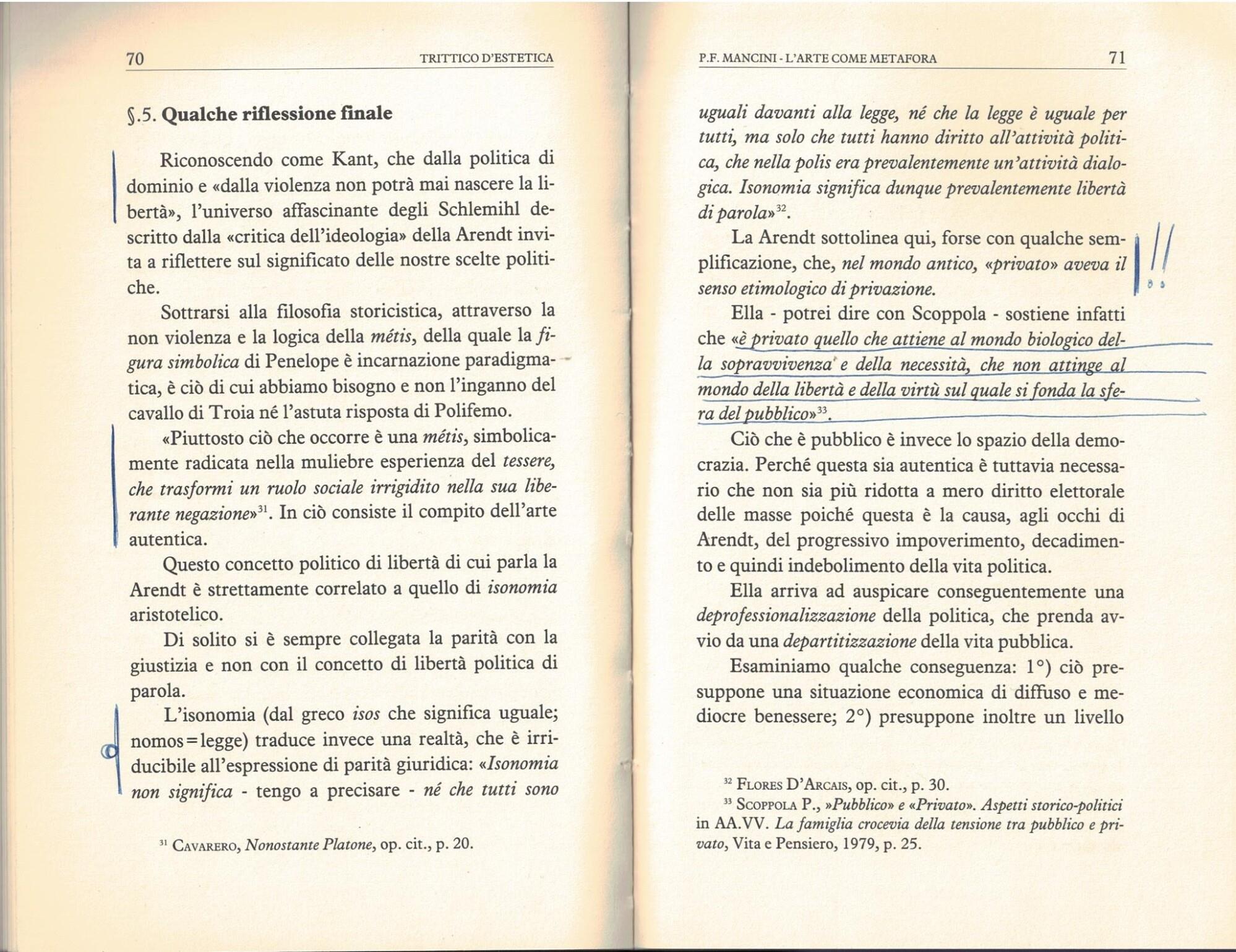 Trittico di Estetica