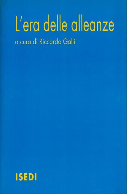 L' era delle alleanze - copertina