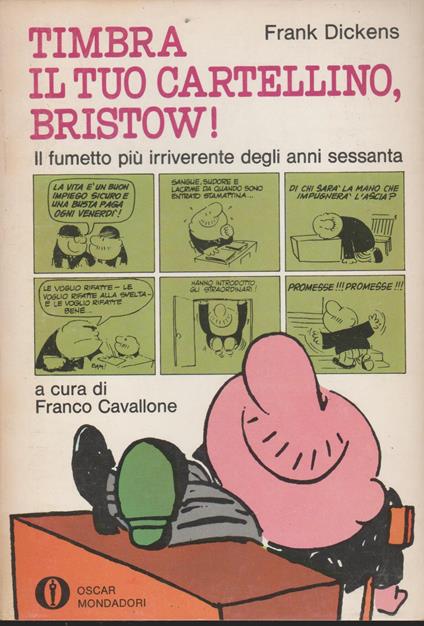 Timbra il tuo cartellino Bristow! - Frank Dickens - copertina