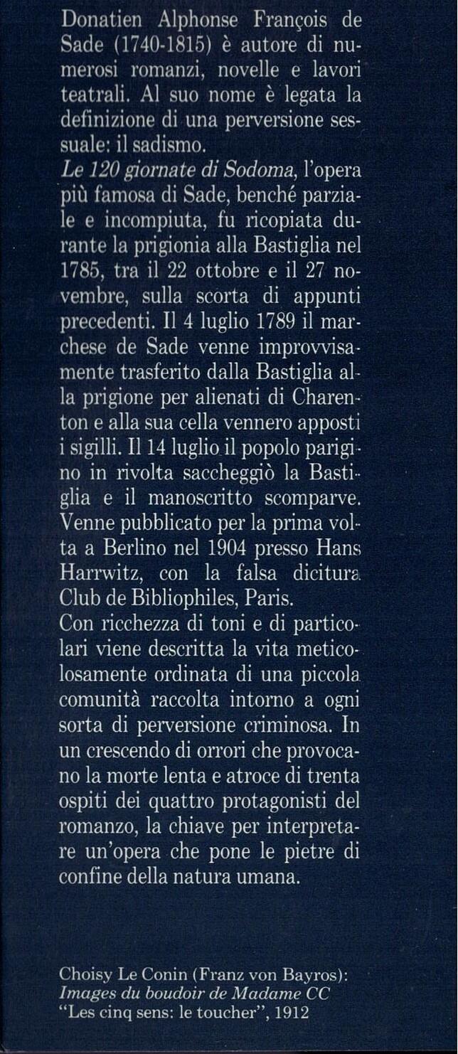 Le centoventi giornate di Sodoma