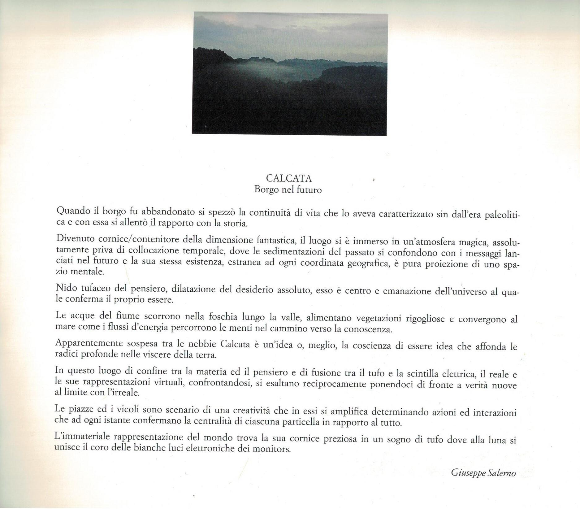 Calcata. Borgo nel futuro