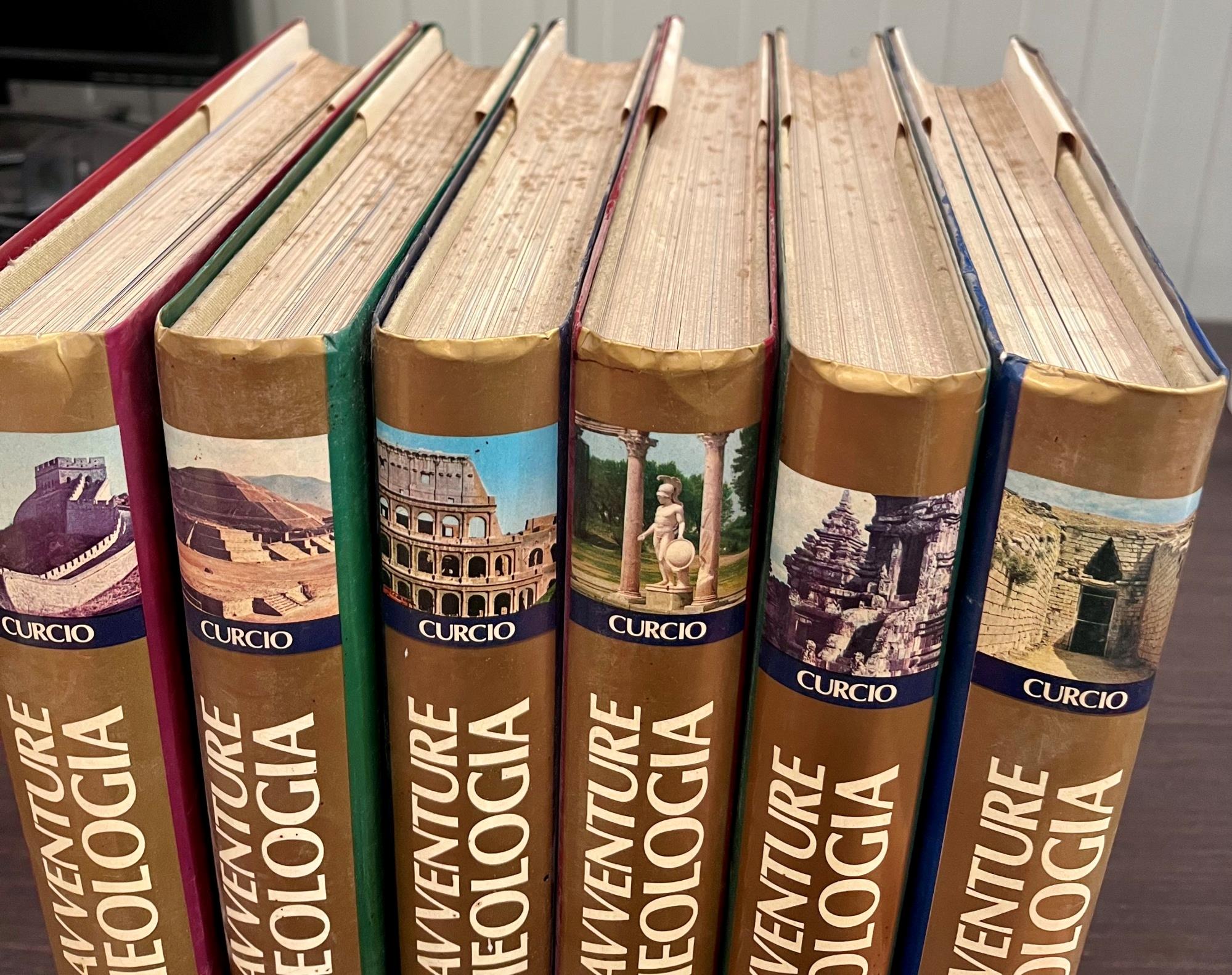 LE GRANDI AVVENTURE DELL'ARCHEOLOGIA (6 volumi - completa)