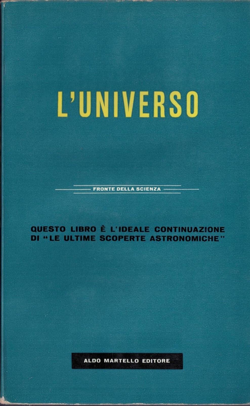 L' UNIVERSO-Fronte della scienza