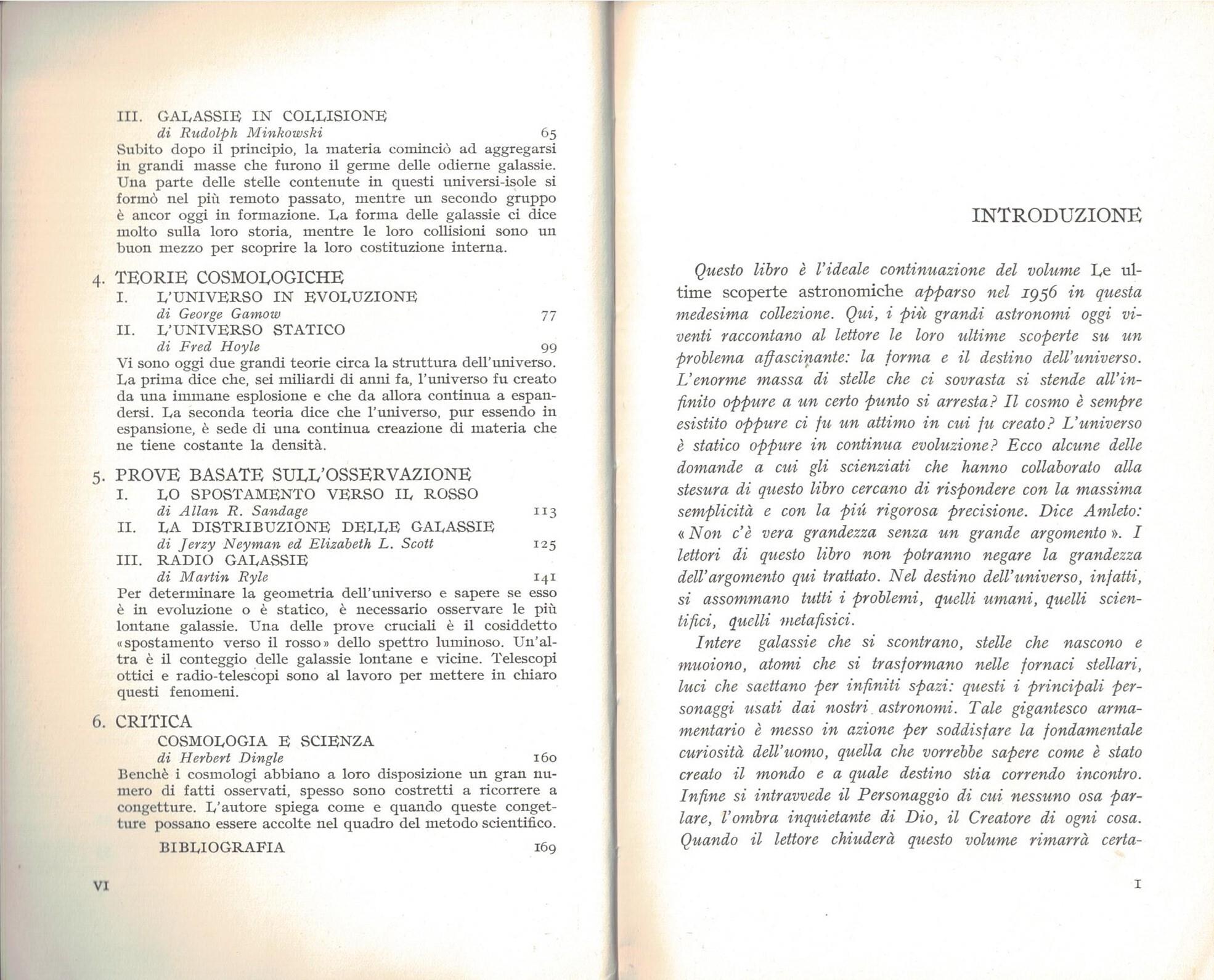 L' UNIVERSO-Fronte della scienza