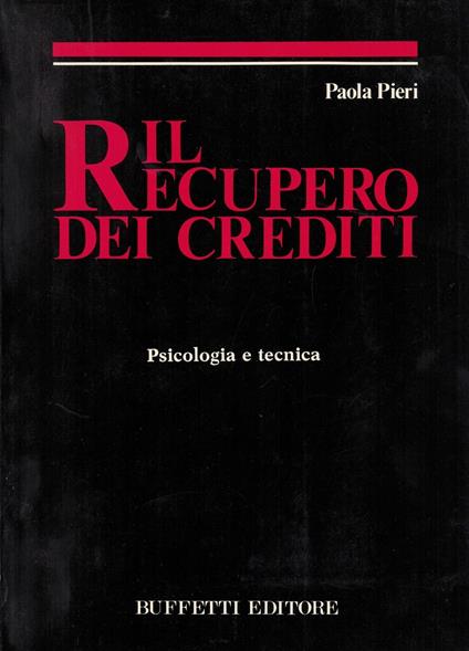 Il recupero dei crediti - copertina