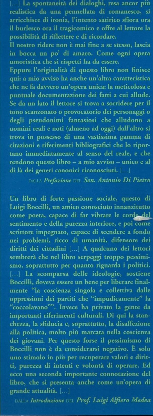 Strani dialoghi sui Massimi Sistemi ovvero quando un Popolo è stanco della politica