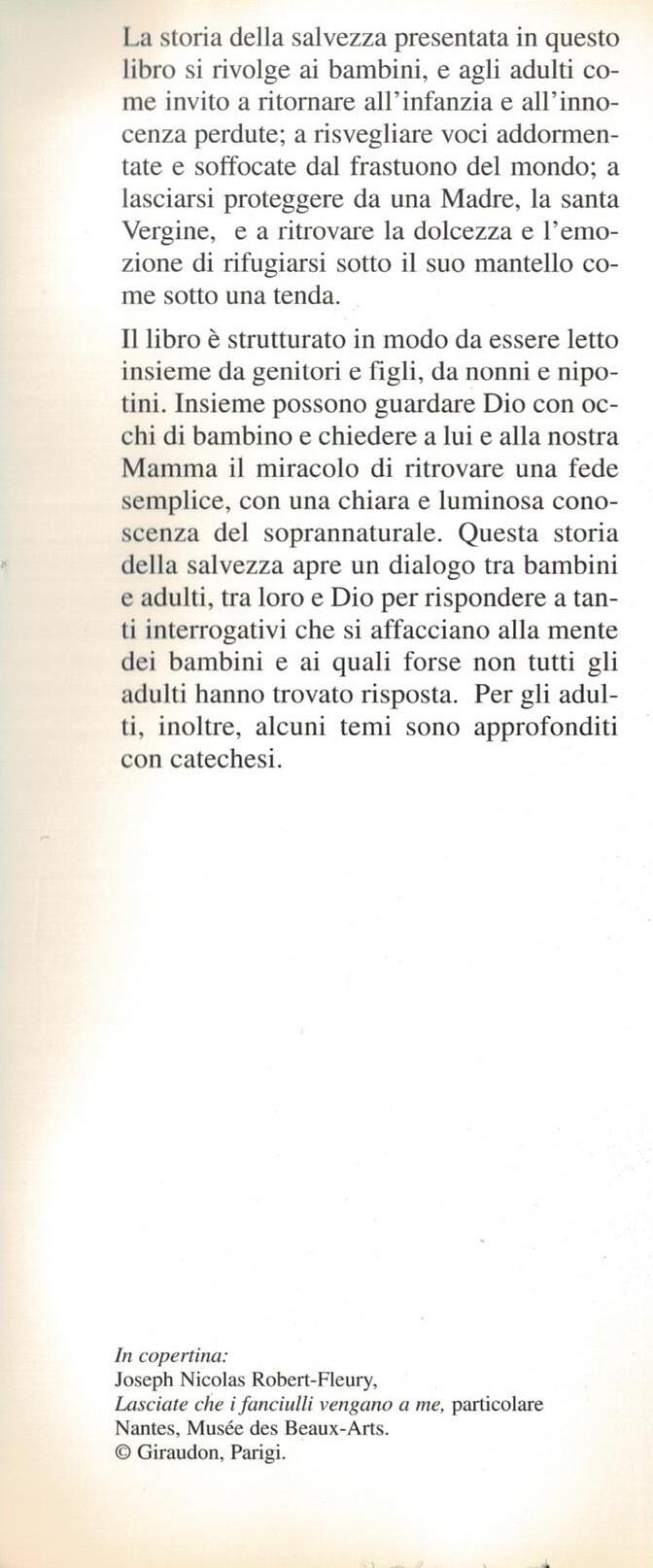 La storia della salvezza per grandi e piccoli