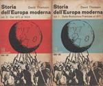 STORIA DELL'EUROPA MODERNA Vol 1-2