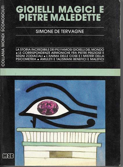 Gioielli magici e pietre maledette - Simone de Tervagne - copertina