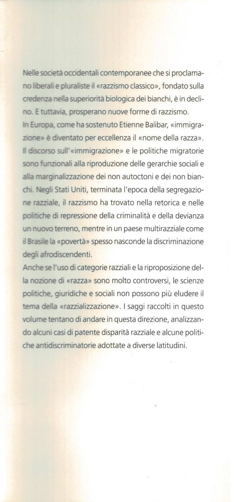 Differenza razziale, discriminazione e razzismo nelle società multiculturali. Discriminazione razziale e controllo sociale (Vol. 2)