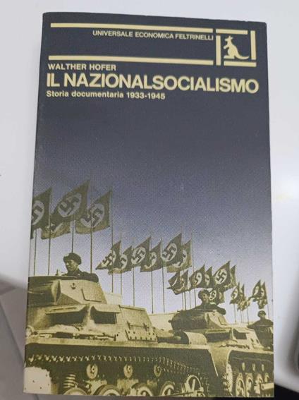 Il Nazionalsocialismo - Walther Hofer - copertina