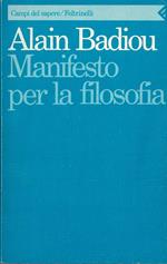 Manifesto per la filosofia